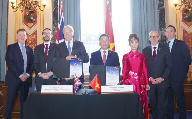 Vietjet đặt mua 100 tàu bay Airbus A321neo