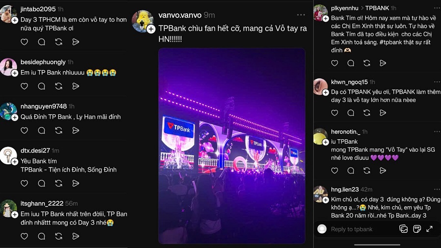 Với chiến dịch “Em Xinh Say App Đỉnh”, TPBank khuyến khích người dùng chia sẻ trải nghiệm thật, cảm xúc thật.