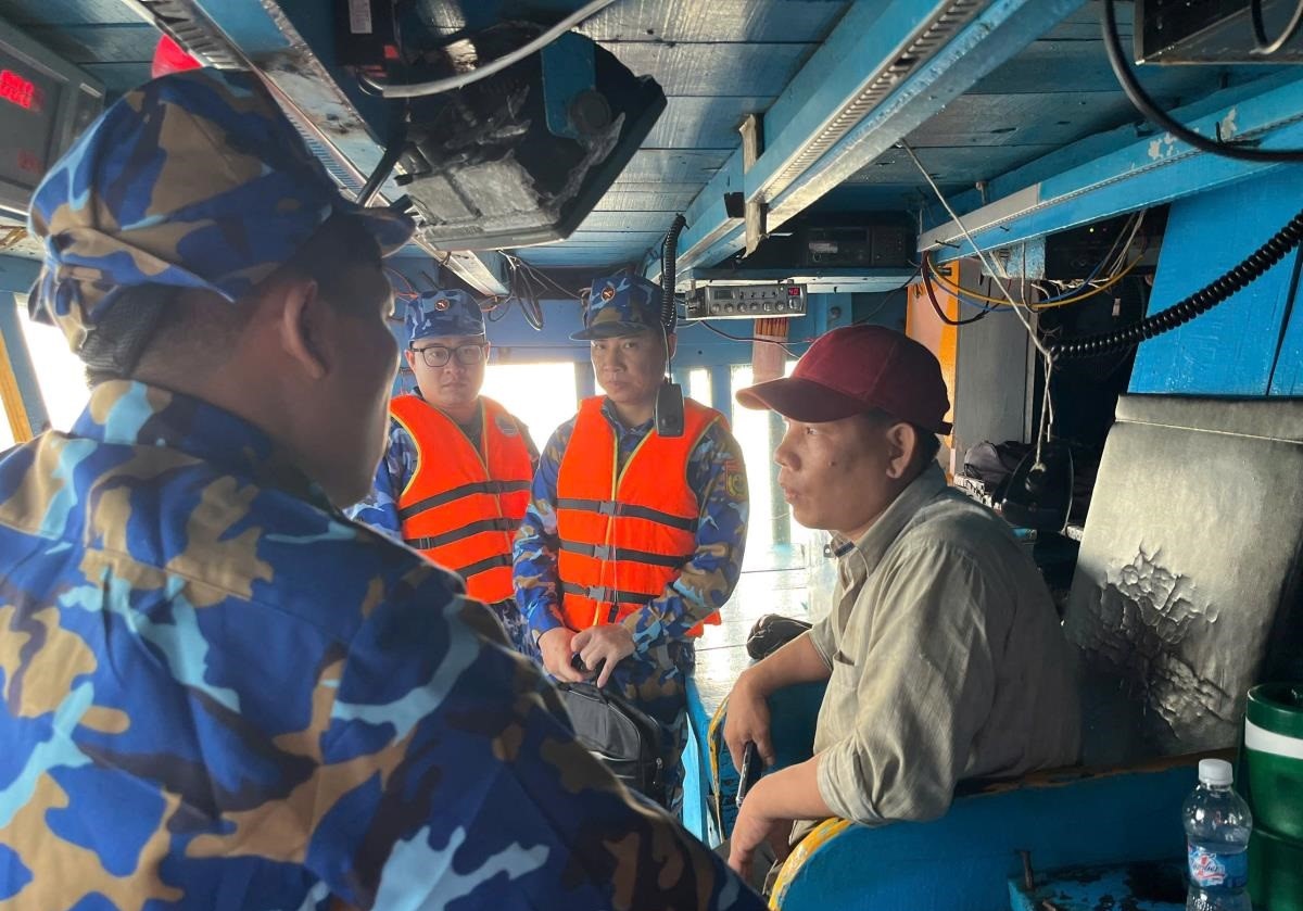 Hải đoàn Biên phòng 18: Phát hiện nhiều tàu cá vi phạm quy định về khai thác thủy sản