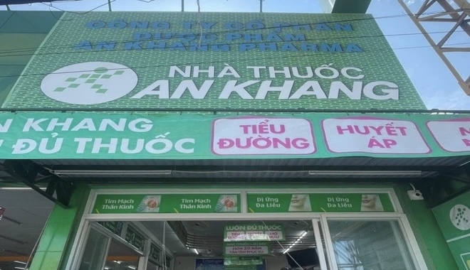 Công ty cổ phần Dược phẩm An Khang Pharma (223 Nguyễn Trọng Tuyển, phường Phú Nhuận) bị phạt 8 triệu đồng