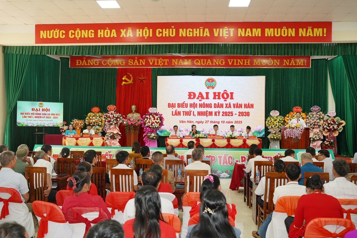 Thái Nguyên: Hoàn thành 100% Đại hội đại biểu Hội Nông dân cấp xã, phường, nhiệm kỳ 2025 - 2030