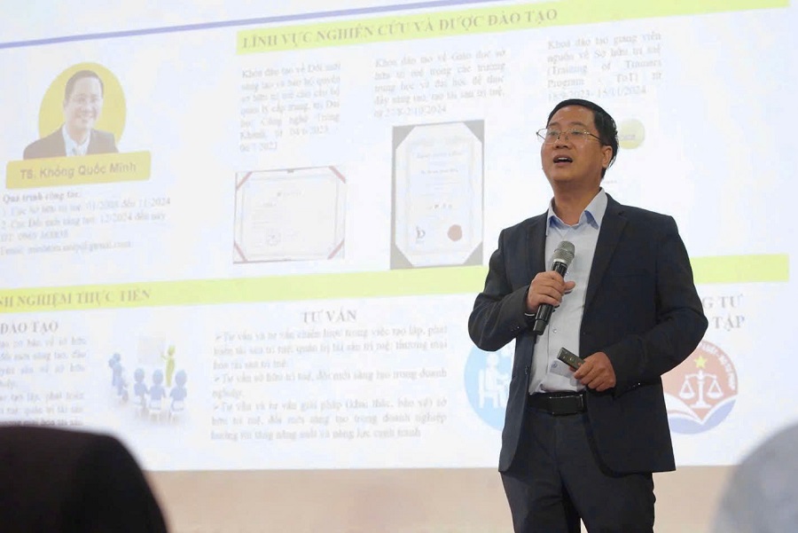 TS. Khổng Quốc Minh – Cục Đổi mới sáng tạo, Bộ Khoa học và Công nghệ TS. Khổng Quốc Minh – Cục Đổi mới sáng tạo, Bộ Khoa học và Công nghệ