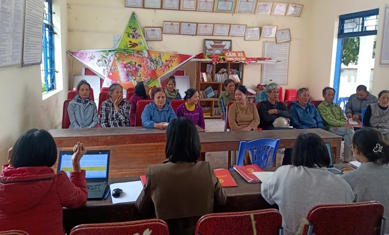 Xã Hoằng Hóa quyết tâm “cán đích” chiến dịch làm giàu, làm sạch cơ sở dữ liệu đất đai trước ngày 10/11