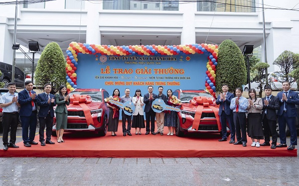 Trao giải Chương trình tri ân khách hàng “Yến sào Khánh Hòa Sanest Sanvinest - Niềm tự hào thương hiệu quốc gia 2025”