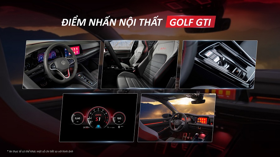 Nội thất Volkswagen Golf 2.0 TSI GTI Nội thất Volkswagen Golf 2.0 TSI GTI