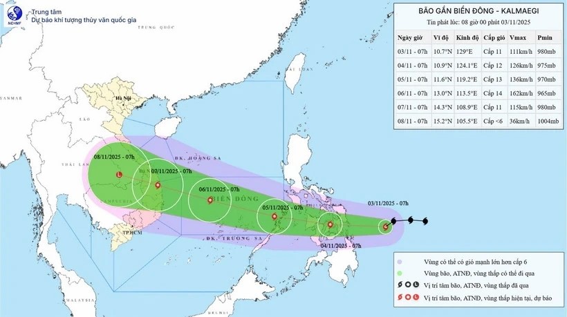 Thanh Hóa chủ động ứng phó với bão gần biển Đông (bão Kalmaegi)