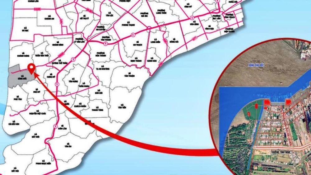 Vị trí đang được tỉnh Cà Mau kêu gọi đầu tư Dự án đầu tư cảng hàng hóa, du lịch thuộc cụm tượng đài kỷ niệm chuyến tàu tập kết ra Bắc Vị trí đang được tỉnh Cà Mau kêu gọi đầu tư Dự án đầu tư cảng hàng hóa, du lịch thuộc cụm tượng đài kỷ niệm chuyến tàu tập kết ra Bắc