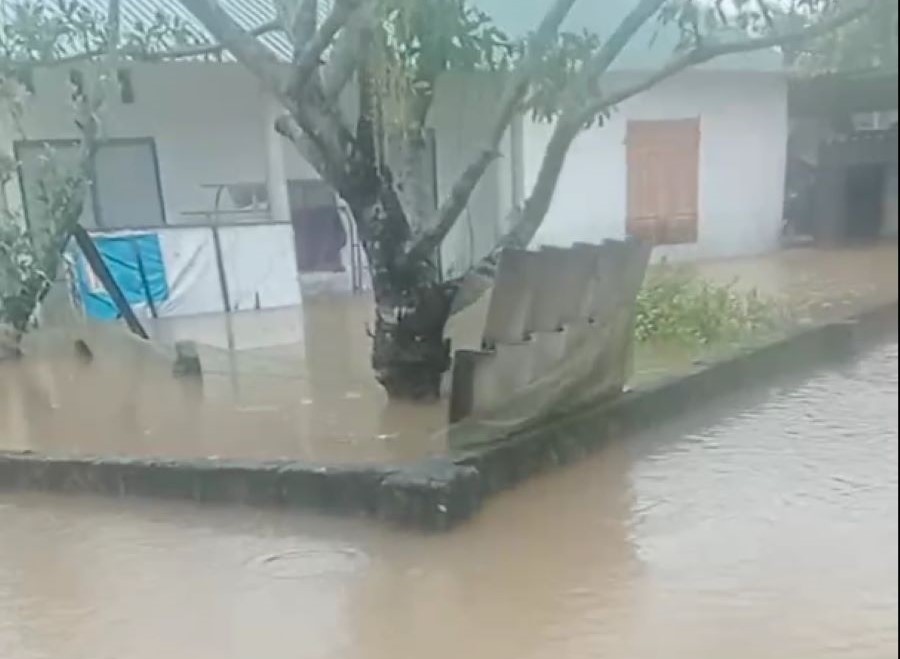 Hơn 2.000 hộ dân ở xã Cẩm Bình vẫn bị ngập sâu và chia cắt. Hơn 2.000 hộ dân ở xã Cẩm Bình vẫn bị ngập sâu và chia cắt.