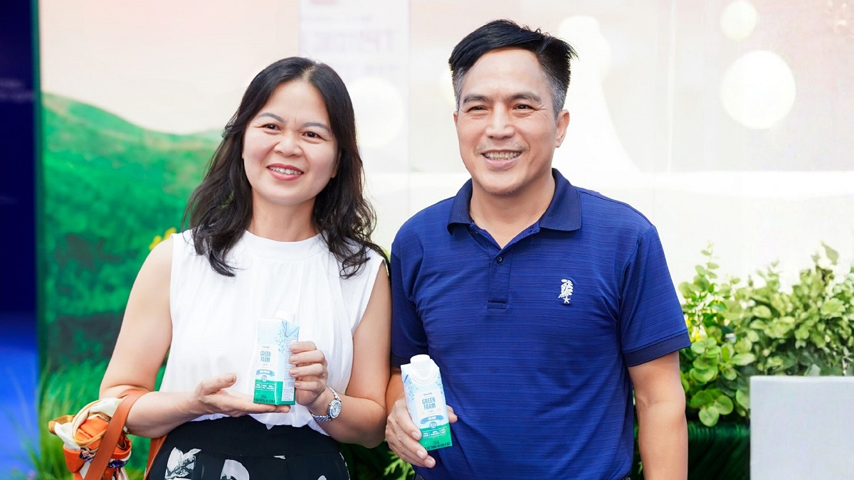 Vinamilk Green Farm Cao Đạm là dòng sản phẩm tiêu biểu cho chiến lược phát triển sản phẩm hướng đến tương lai của Vinamilk (Ảnh: Minh Anh).
