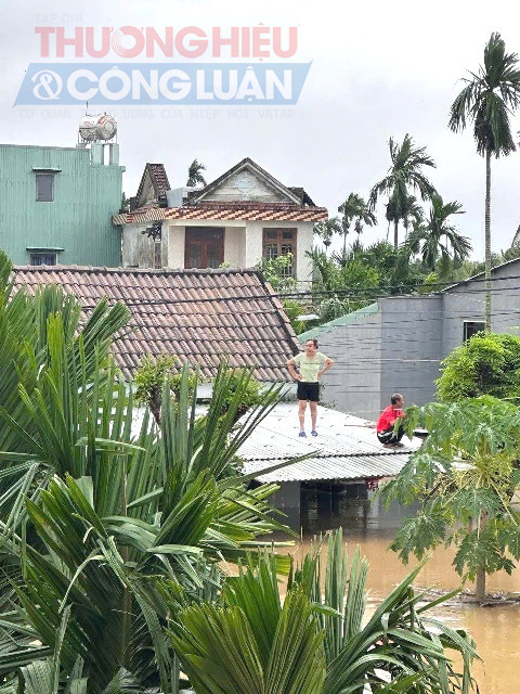 Nước dâng cao khu vực tại Điện Bàn Nước dâng cao khu vực tại Điện Bàn