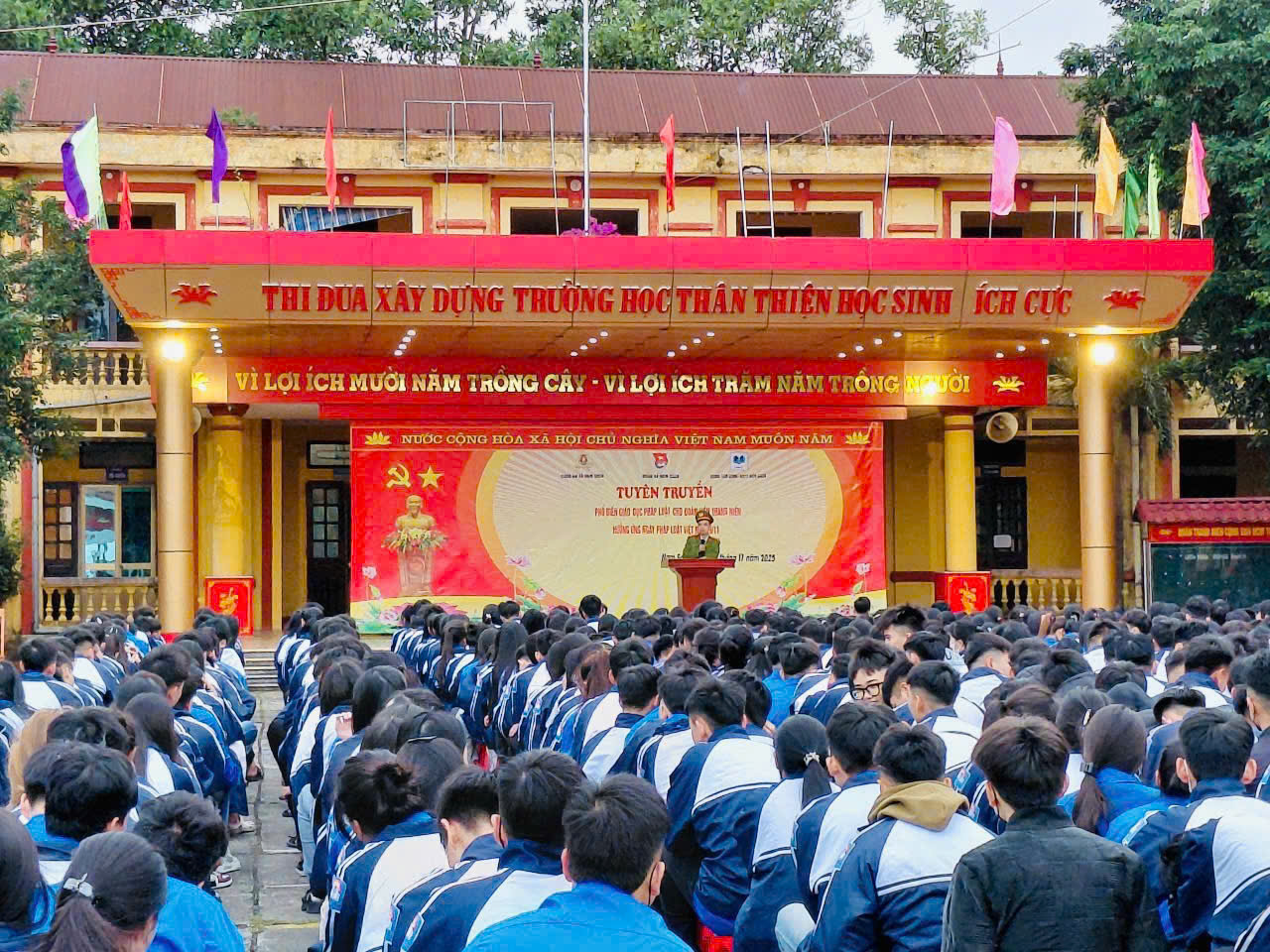 Tuyên truyền, phổ biến giáo dục pháp luật tại Trung tâm Giáo dục nghề nghiệp - Giáo dục thường xuyên Nam Sách