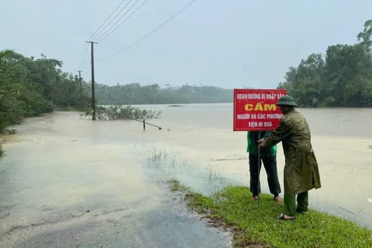 Hệ thống đê tại khu vực miền Trung có 32 vị trí trọng điểm xung yếu
