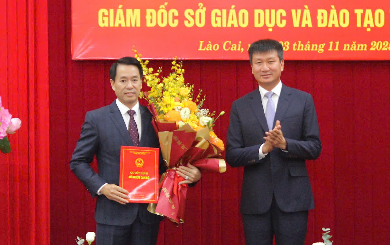 Lào Cai có Tân Giám đốc Sở Giáo dục và Đào tạo