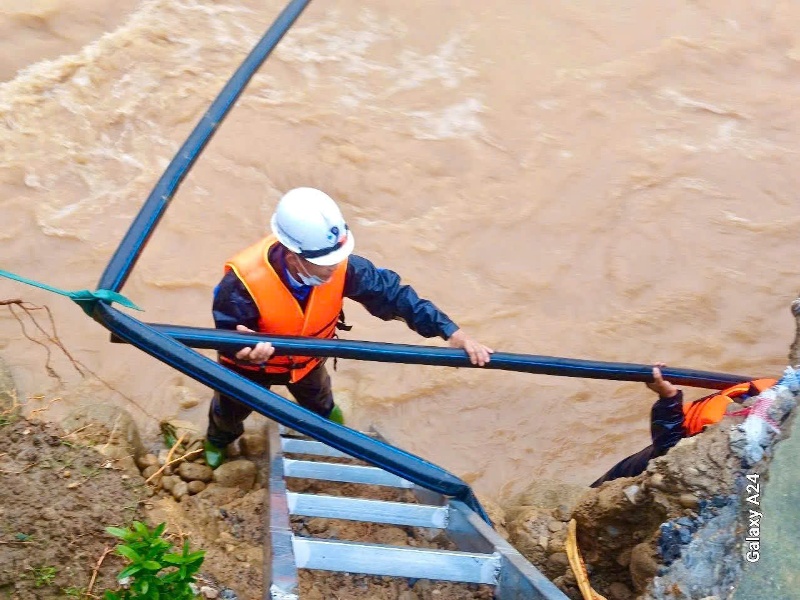 Kịp thời thay thế ống nước bị sự cố