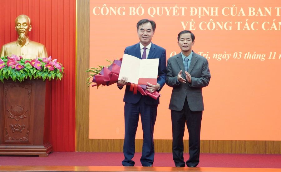 Ông Nguyễn Lương Bình làm Trưởng Ban Tổ chức Tỉnh ủy Quảng Trị