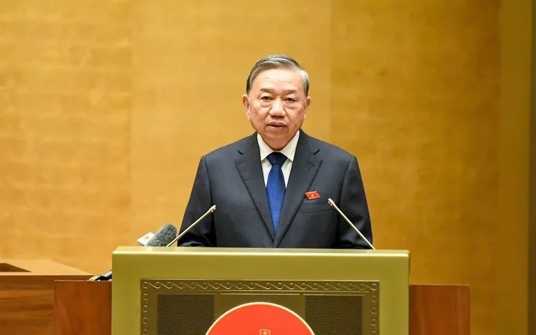 Tổng Bí thư Tô Lâm phát biểu (Ảnh: VGP) Tổng Bí thư Tô Lâm phát biểu (Ảnh: VGP)