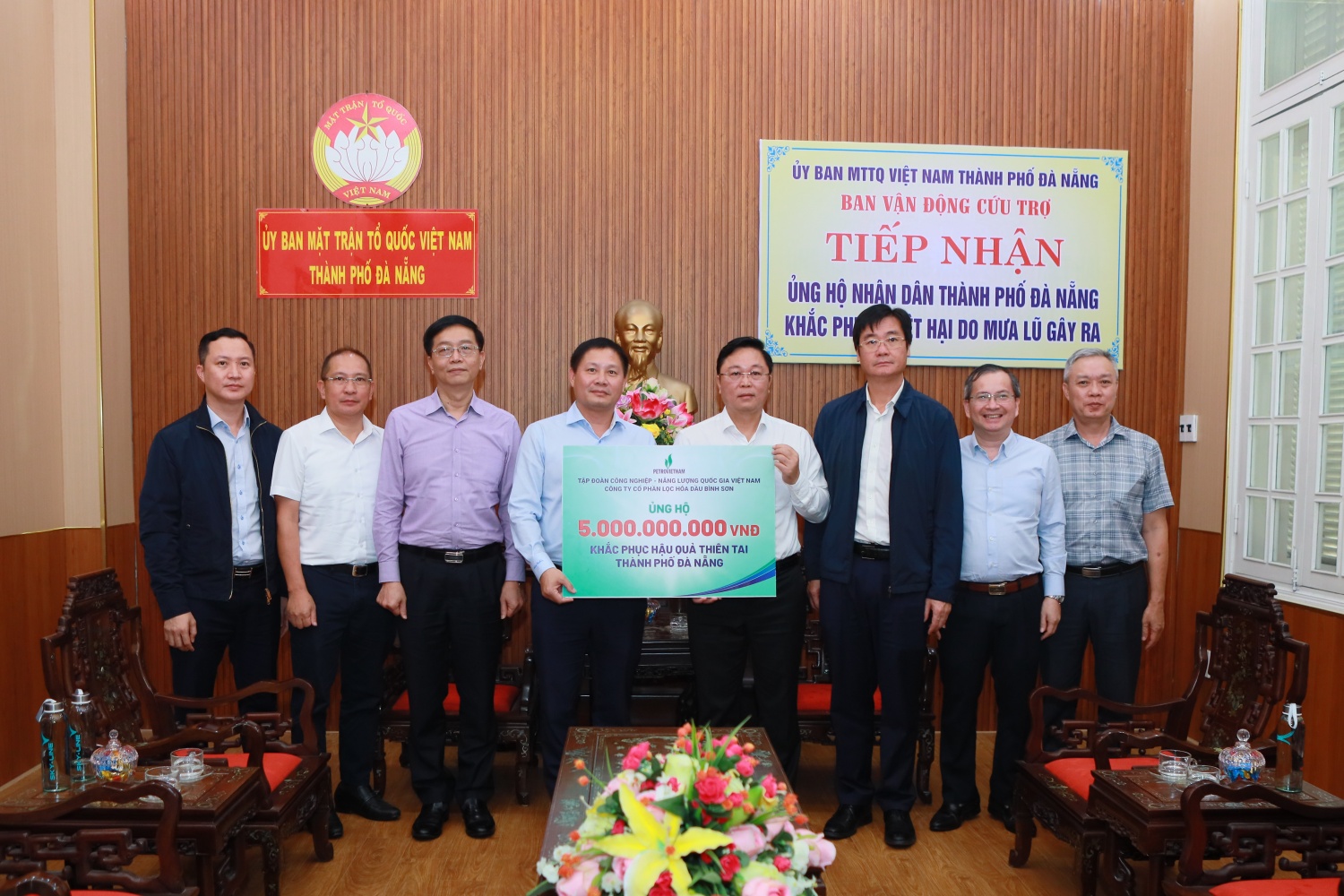 “Nghĩa tình đong đầy” - Petrovietnam và BSR chung tay vì đồng bào vùng lũ