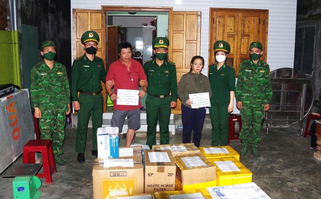 Bộ đội Biên phòng thu giữ hơn nửa tấn thuốc nổ tại miền Trung và Tây Nguyên