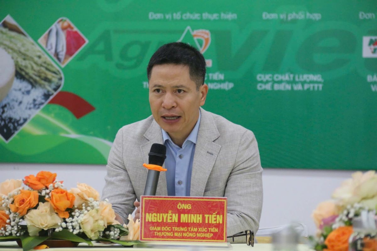 &Ocirc;ng Nguyễn Minh Tiến - Gi&aacute;m đốc Trung t&acirc;m X&uacute;c tiến thương mại N&ocirc;ng nghiệp