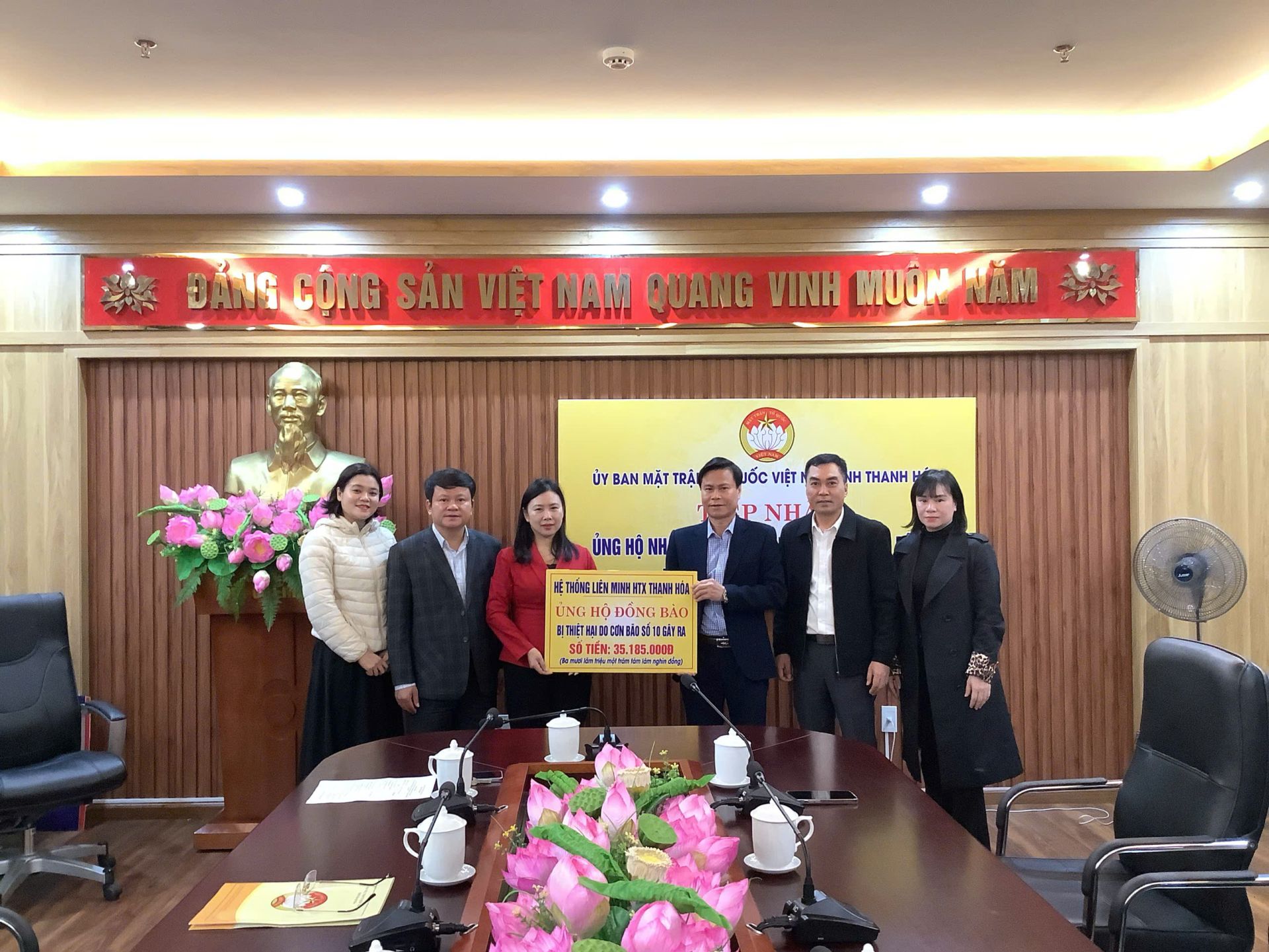 Thanh Hóa đã tiếp nhận hơn 67 tỷ đồng ủng hộ đồng bào bị thiệt hại do bão số 10