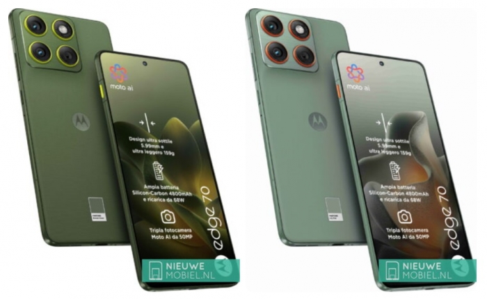 Motorola ra mắt Edge 70 siêu mỏng: Thiết kế 5,99mm nhưng pin lớn 4.800mAh