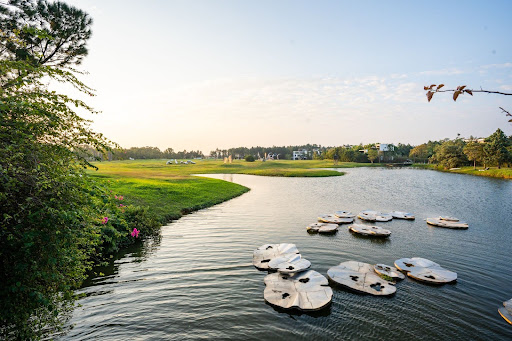 T&aacute;c phẩm &ldquo;Sen&rdquo; của Nh&agrave; đi&ecirc;u khắc Nguyễn Huy T&iacute;nh bền bỉ hiện diện suốt 10 năm qua giữa kh&ocirc;ng gian mặt nước.