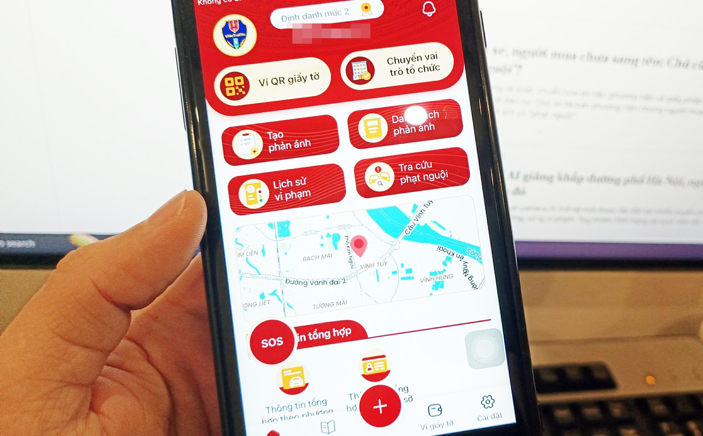 Người dùng có thể gia hạn giấy phép lái xe ngay trên ứng dụng giao thông VNeTraffic (ảnh minh họa)