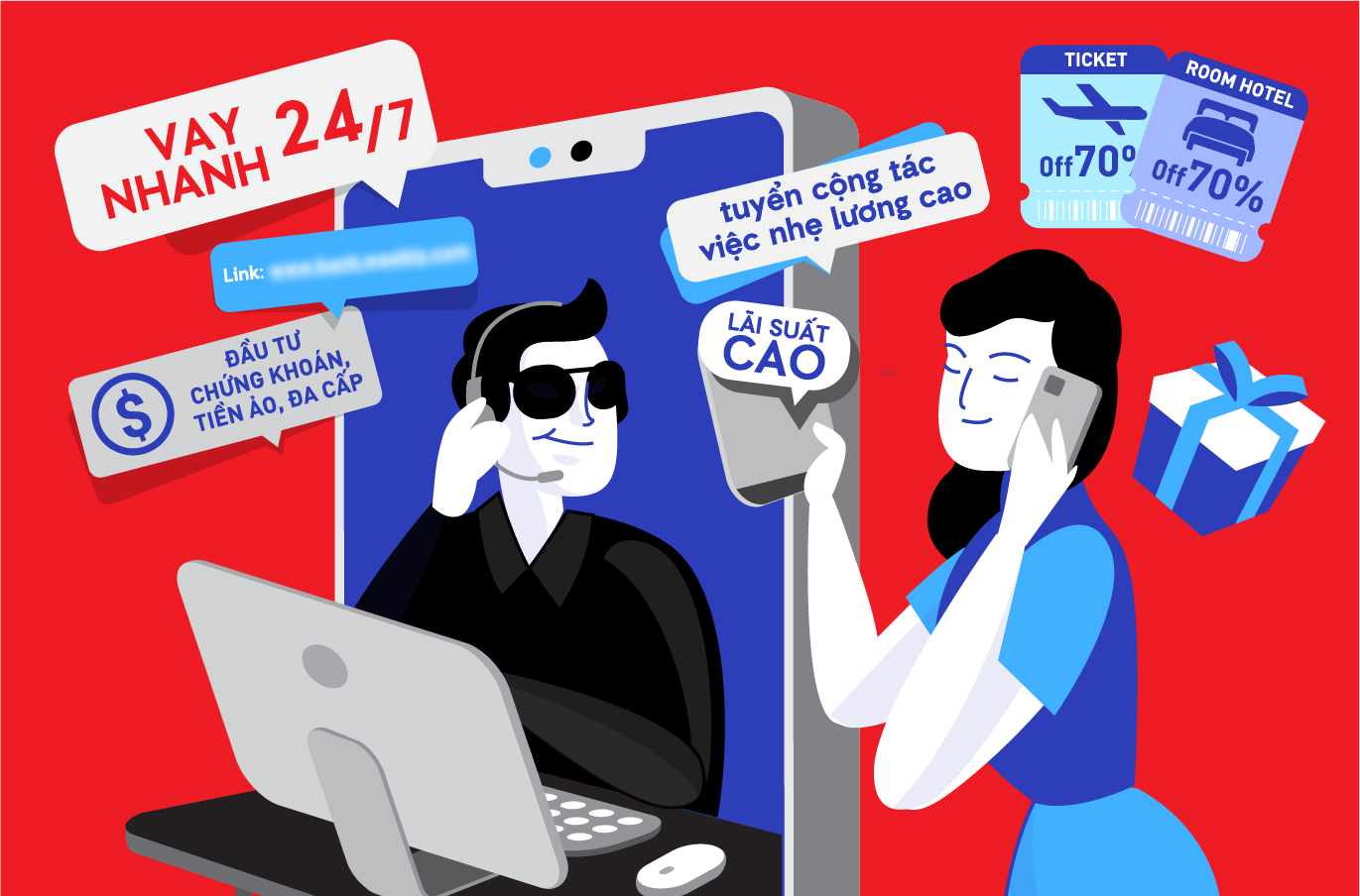 Cảnh báo 5 chiêu lừa đảo thương mại điện tử