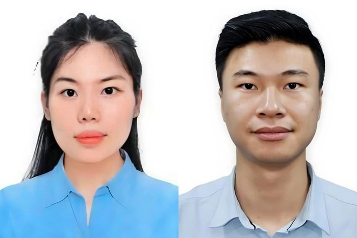 Tiến sĩ Nguyễn Hà Thanh (bên trái) và Tiến sĩ Đỗ Quang Lộc (bên phải) - Hai phó giáo sư trẻ nhất năm 2025.