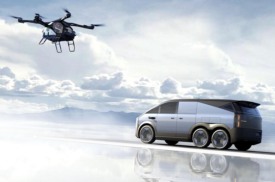 "Land Aircraft Carrier" – Bước đột phá của Trung Quốc trong cuộc cách mạng ô tô bay mô-đun