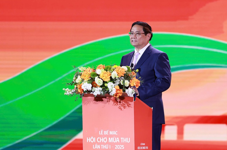 Thủ tướng Phạm Minh Chính phát biểu tại Lễ bế mạc Hội chợ Mùa Thu lần thứ nhất – 2025 Thủ tướng Phạm Minh Chính phát biểu tại Lễ bế mạc Hội chợ Mùa Thu lần thứ nhất – 2025
