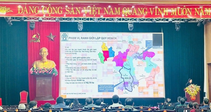 Hà Nội: Lấy ý kiến quy hoạch khu đô thị thể thao Olympic 16.000 ha