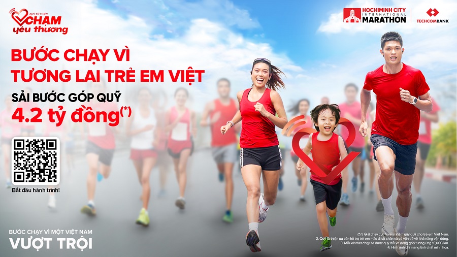 Công bố vật phẩm Giải Marathon quốc tế TP. HCM Techcombank Mùa thứ 8