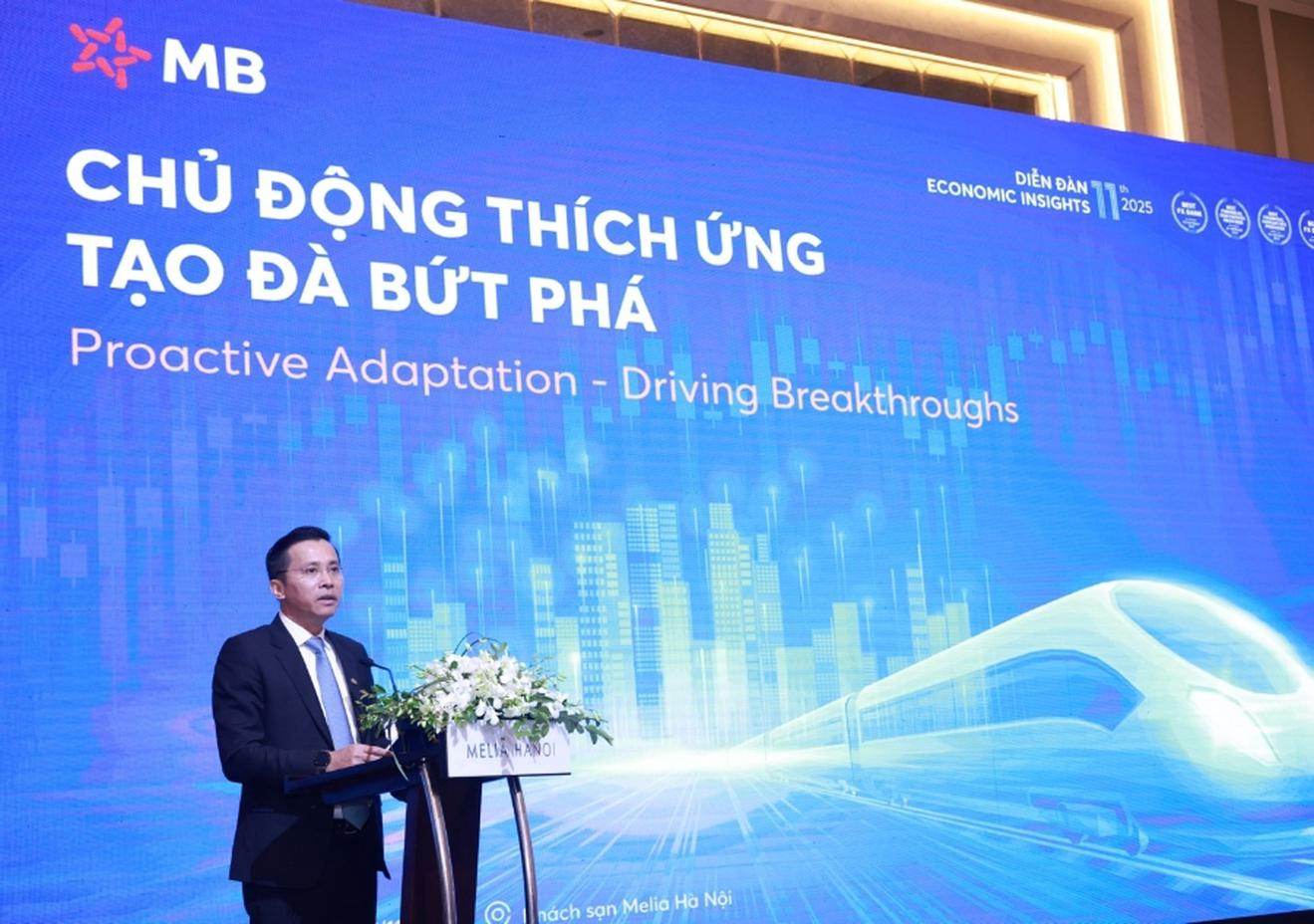 MB Economic Insights 2025: “Chủ động thích ứng - Tạo đà bứt phá”