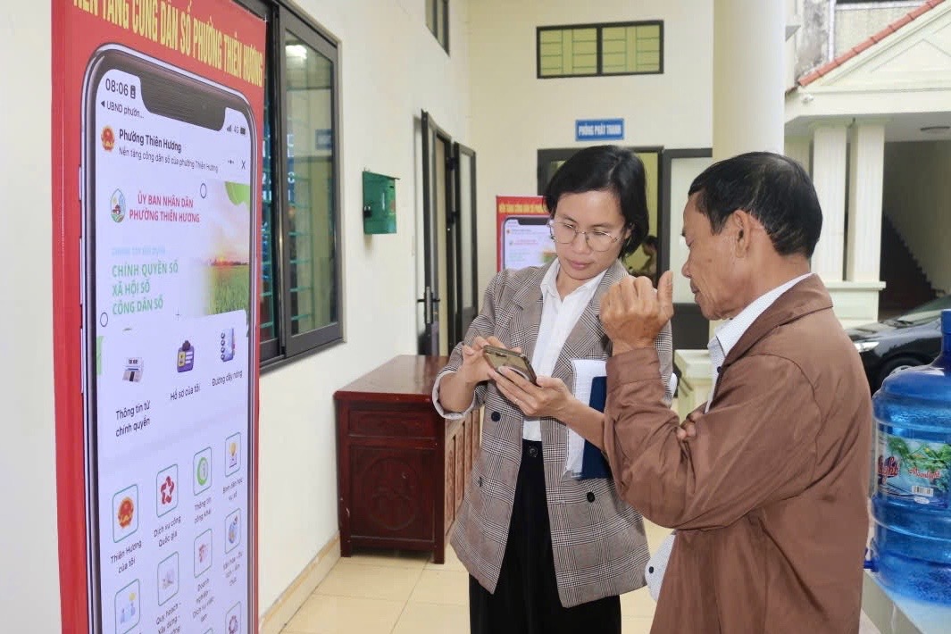 Hướng dẫn sử dụng Zalo Mini App – UBND phường Thiên Hương. Hướng dẫn sử dụng Zalo Mini App – UBND phường Thiên Hương.