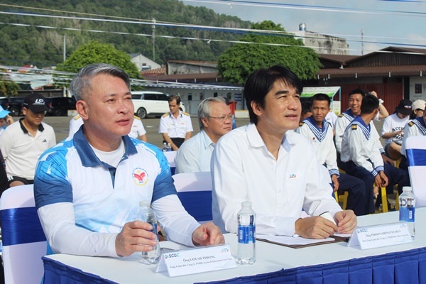 Ông Kim Ah Thiong Tổng giám đốc Công ty TNHH Access Professional Việt Nam và ông ông Piboon Sirinantanakul, Phó Tổng Giám đốc LSP