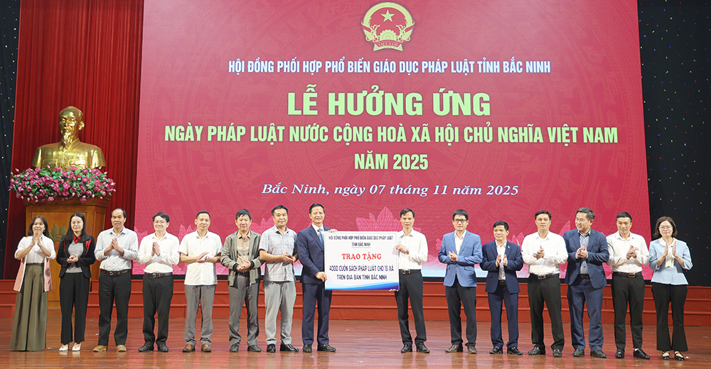 Bắc Ninh: Phát động hưởng ứng Ngày Pháp luật Việt Nam năm 2025