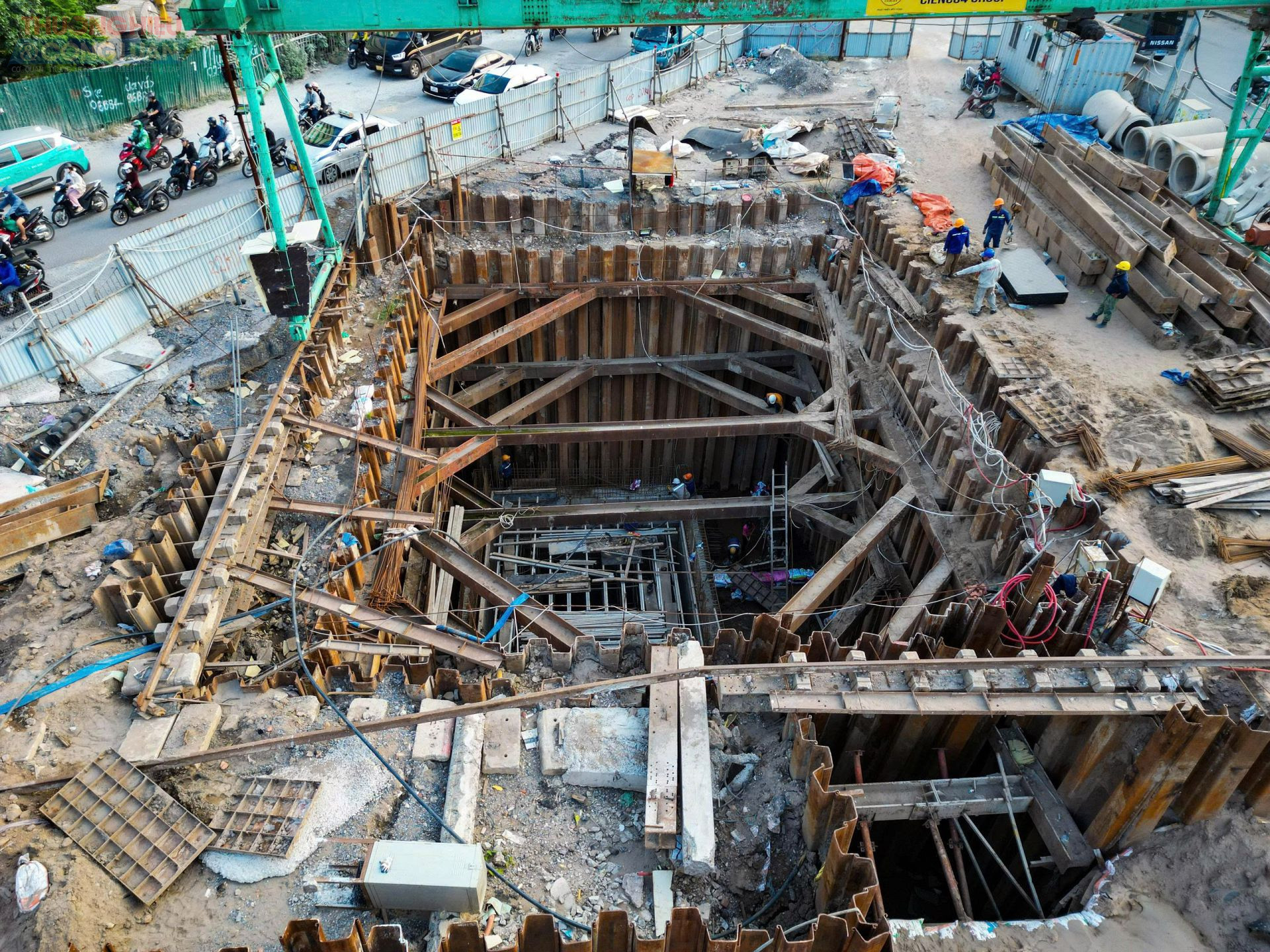 Toàn cảnh tiến độ hầm chui Kim Đồng – Giải Phóng sau gần 3 năm thi công