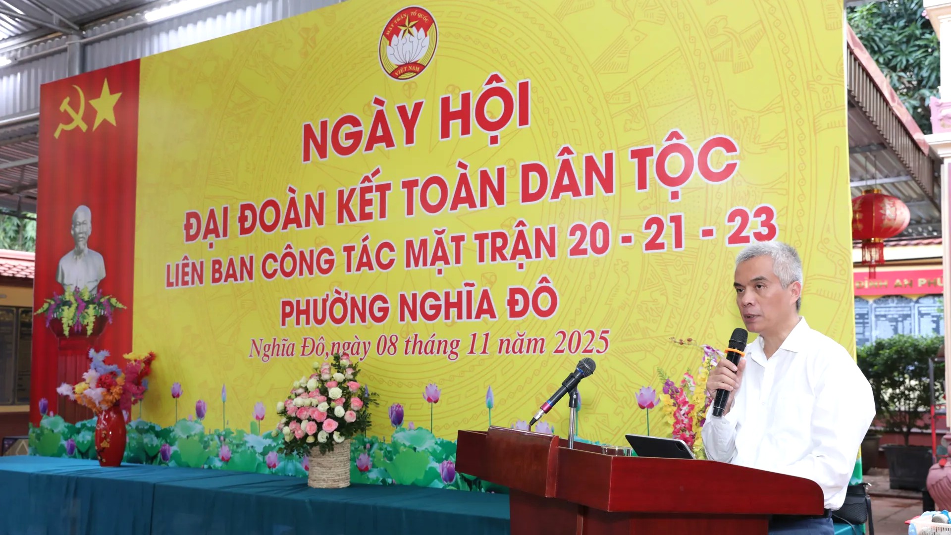 Bí thư Đảng ủy, Chủ tịch HĐND phường Nghĩa Đô Nguyễn Hồng Sơn Bí thư Đảng ủy, Chủ tịch HĐND phường Nghĩa Đô Nguyễn Hồng Sơn