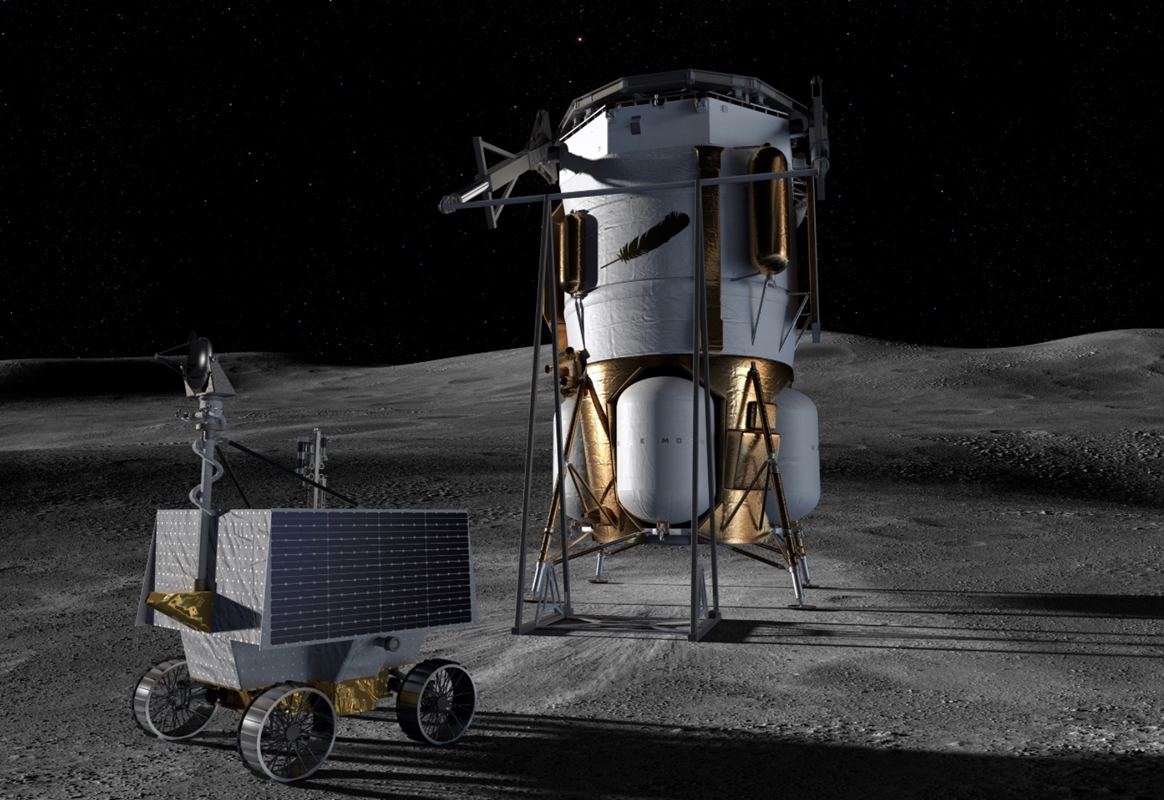 Blue Origin cam kết hỗ trợ NASA đề xuất ý tưởng rút ngắn lộ trình đưa người lên Mặt Trăng