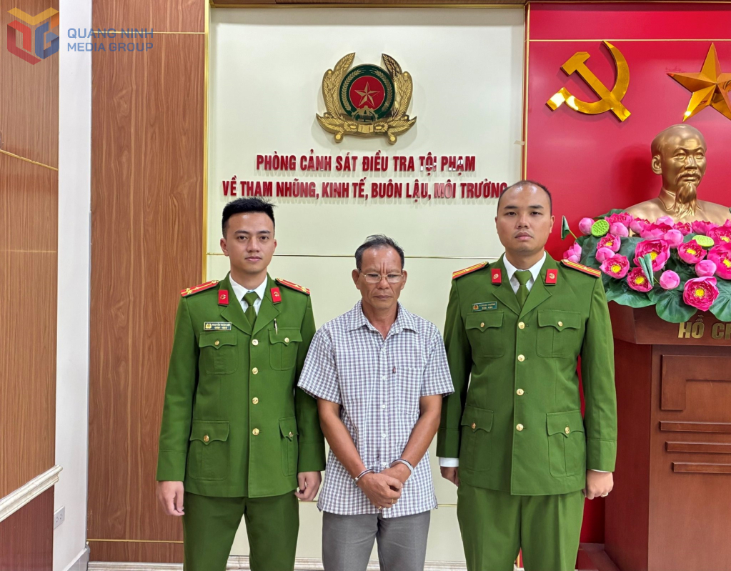 Công an tỉnh Quảng Ninh bắt đối tượng truy nã đặc biệt nguy hiểm