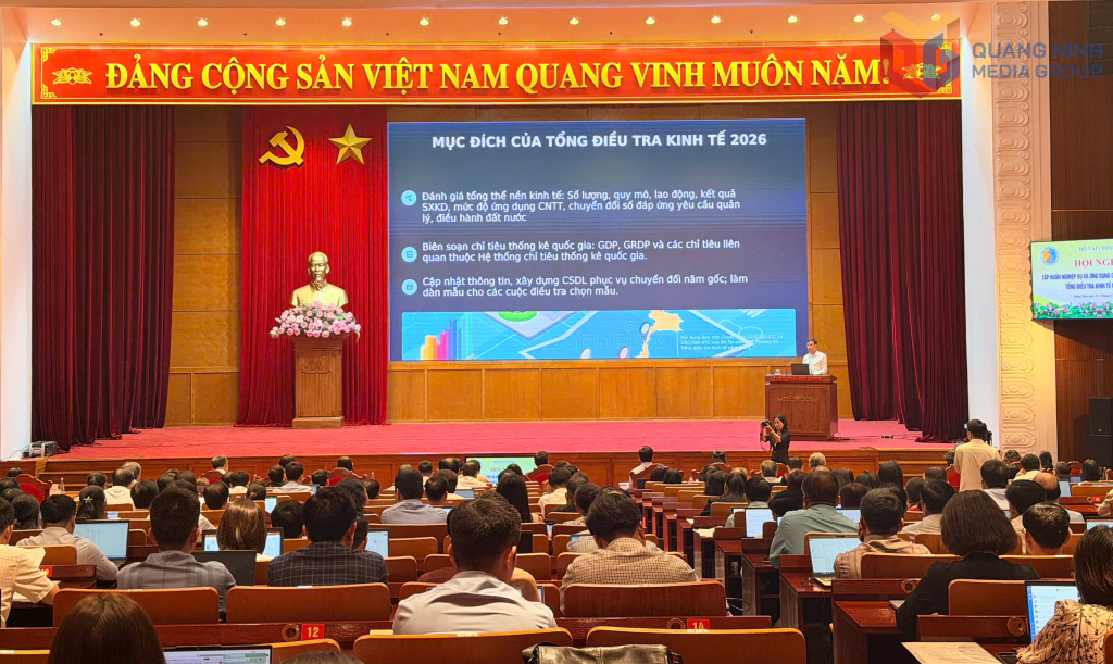 Quảng Ninh tập huấn nghiệp vụ và ứng dụng công nghệ thông tin tổng điều tra kinh tế năm 2026