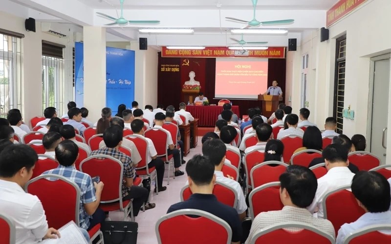 Sở Xây dựng Thanh Hóa tổ chức hội nghị triển khai thực hiện chiến dịch cao điểm hoàn thành giải ngân vốn đầu tư công năm 2025