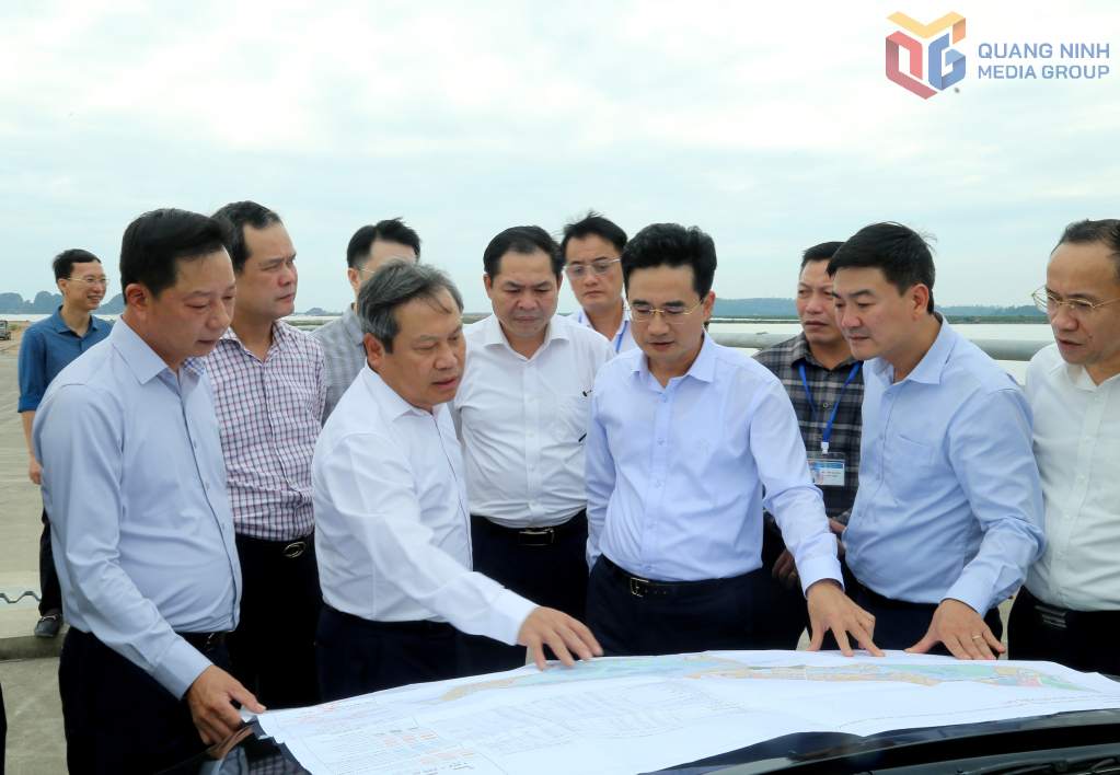 Bí thư Tỉnh ủy Quảng Ninh kiểm tra tiến độ dự án Khu đô thị phức hợp Hạ Long Xanh