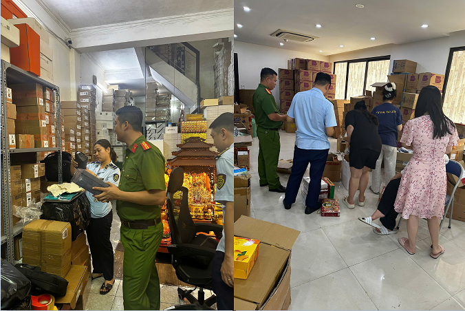 Hà Nội: Đội Quản lý thị trường số 14 tăng cường công tác quản lý dịp cuối năm