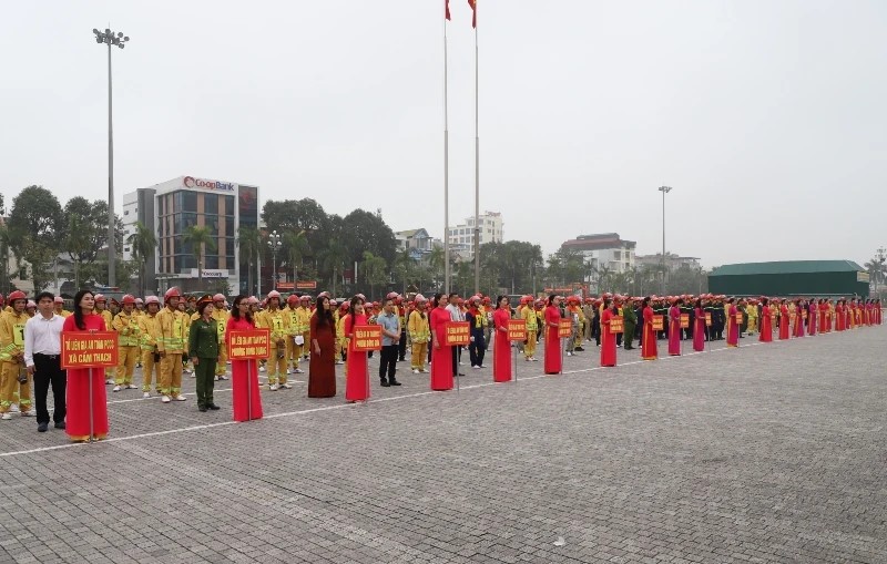 Các vận động viên tham dự hội thi