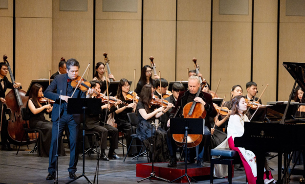 Dàn nhạc Giao hưởng Hà Nội đã có chuỗi hợp tác với nhiều nhạc trưởng và nghệ sĩ danh tiếng