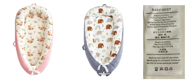 Đệm nằm cho trẻ sơ sinh thuộc diện thu hồi tại Mỹ