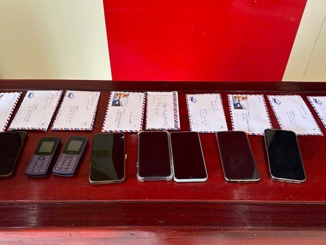 Tang vật thu giữ được trong vụ án.