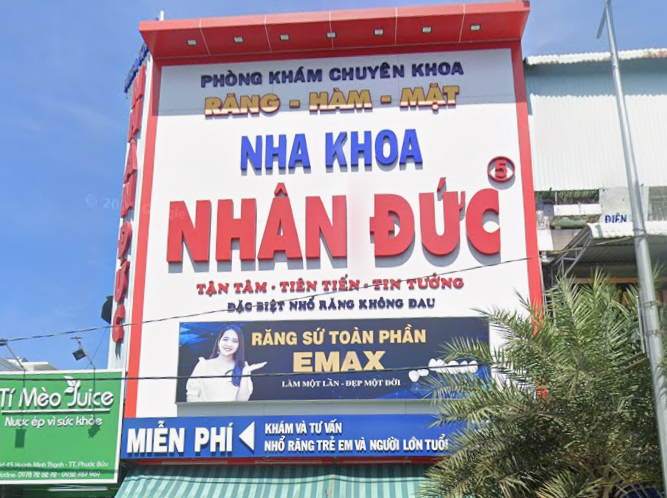 Phòng khám Răng Hàm Mặt Nha khoa Nhân Đức PB bị xử phạt 32,5 triệu đồng